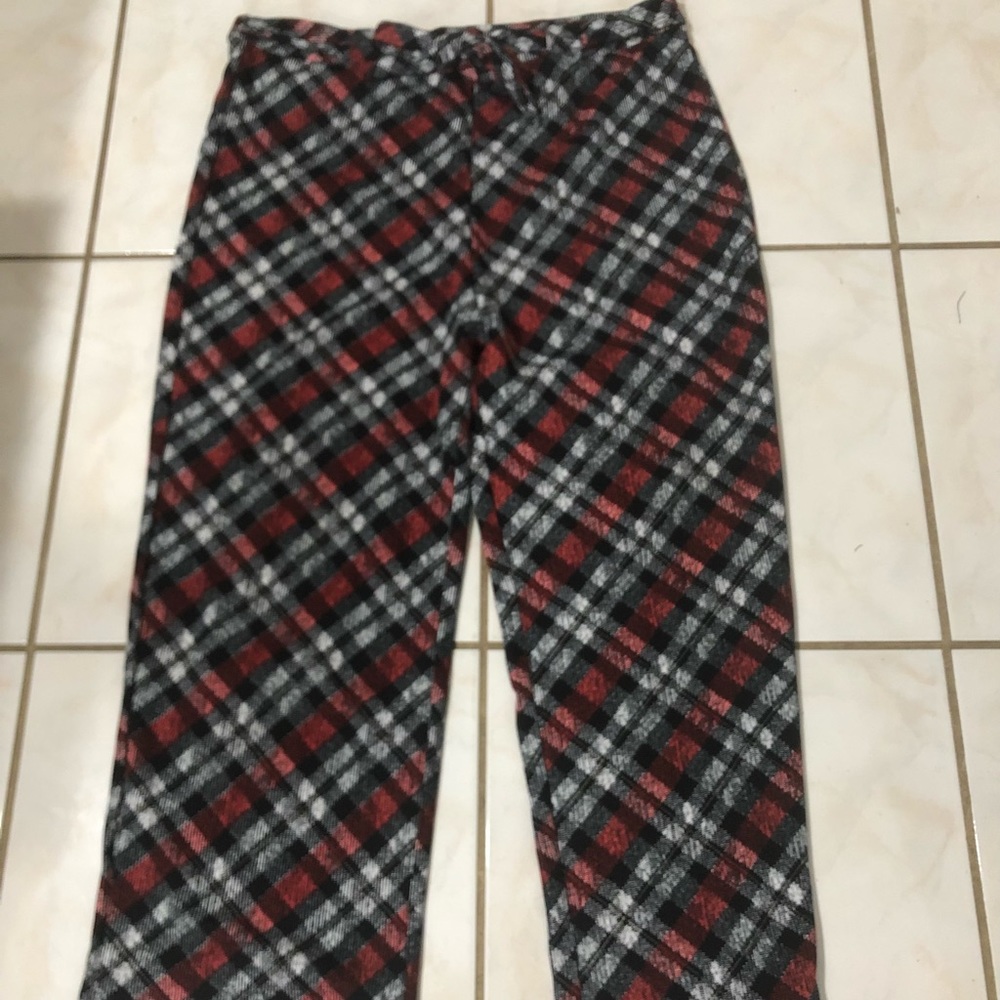 Rouge gingham pants size 4X